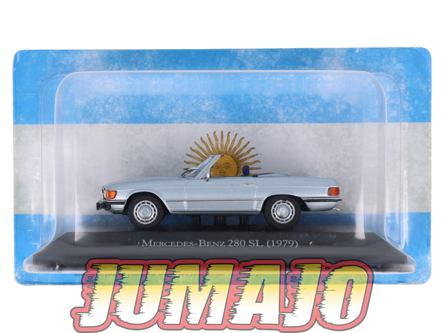 ARG99 Voiture 1/43 SALVAT Argentine Mercedes-Benz 280 SL 1979