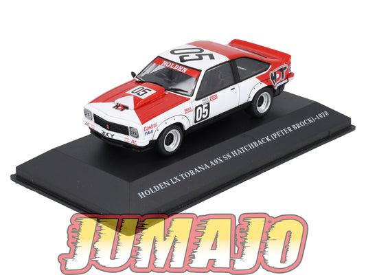 AUS804 Voiture 1/43 IXO Australian Cars Rallye HOLDEN LX Torana A9X SS Hatchback 1978 Peter Brock