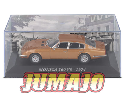 AUT10 Voiture 1/43 IXO altaya Voitures d'autrefois : MONICA 560 V8 1974