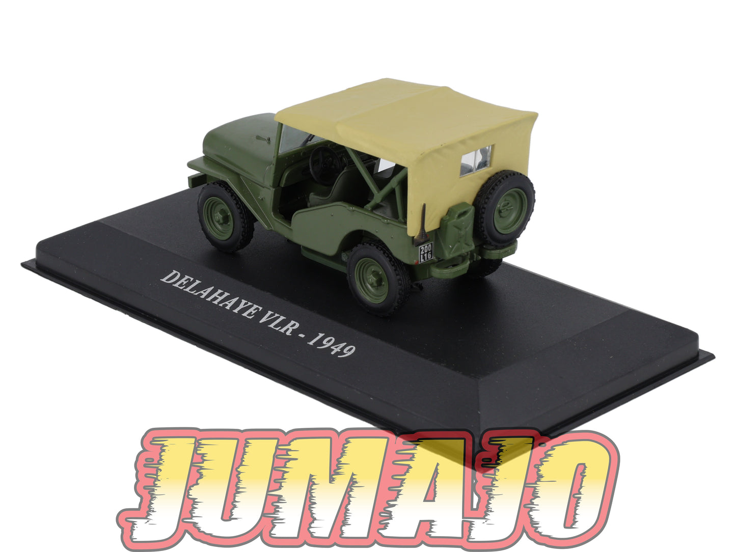 AUT18 Voiture 1/43 IXO altaya Voitures d'autrefois Jeep DELAHAYE VLR 1949