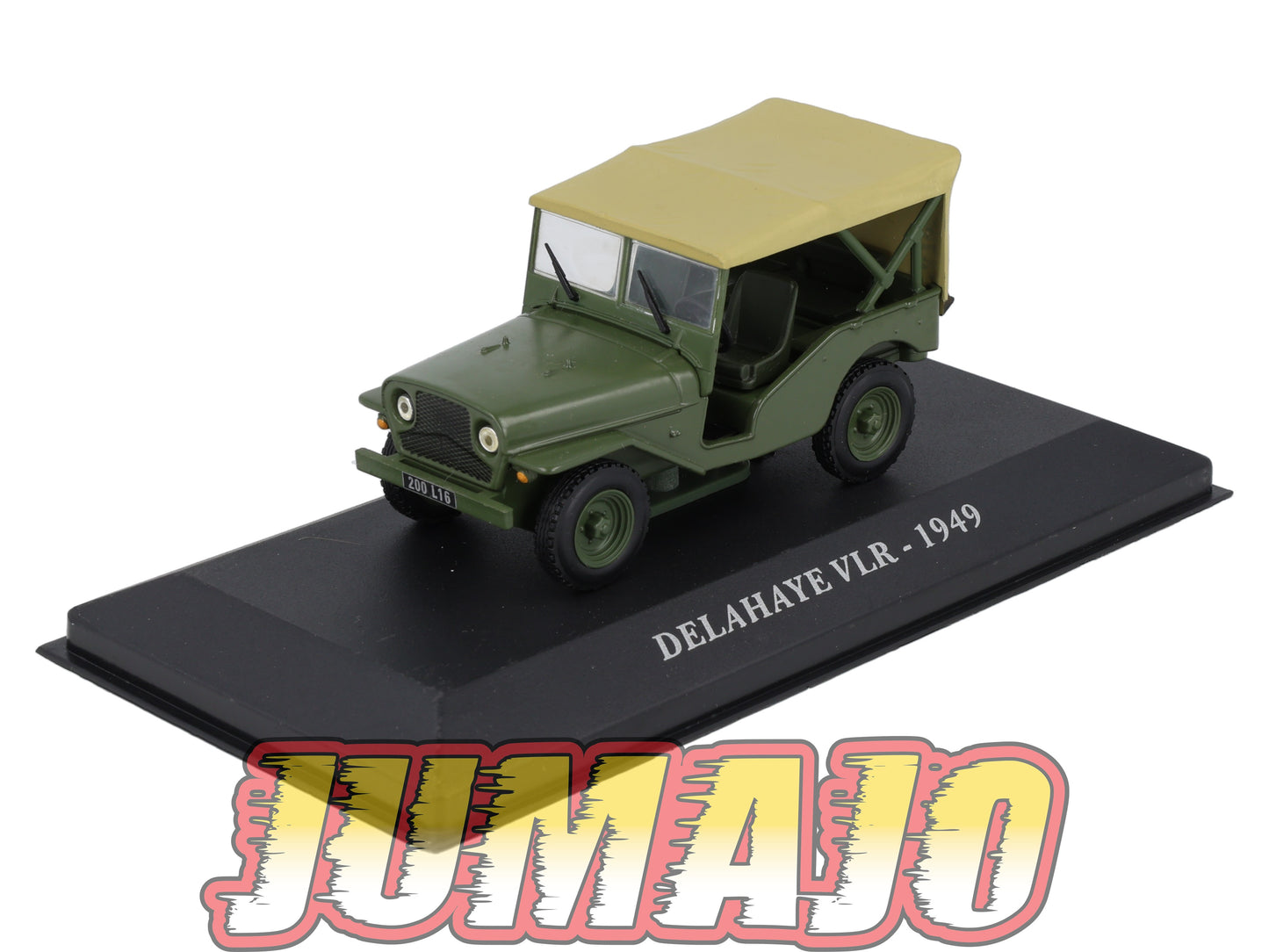 AUT18 Voiture 1/43 IXO altaya Voitures d'autrefois Jeep DELAHAYE VLR 1949