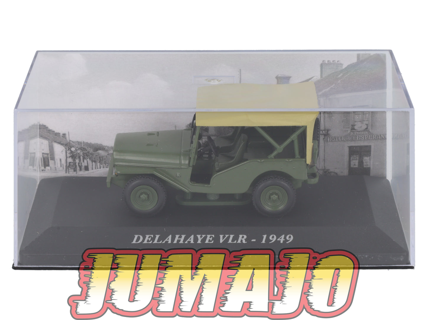 AUT18 Voiture 1/43 IXO altaya Voitures d'autrefois Jeep DELAHAYE VLR 1949