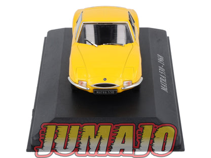 AUT1 Voiture 1/43 IXO altaya Voitures d'autrefois : MATRA 530 1968