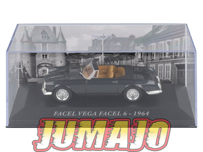 AUT21 Voiture 1/43 IXO altaya Voitures d'autrefois FACEL VEGA Facel 6 1964