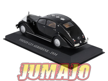 AUT23 Voiture 1/43 IXO altaya Voitures d'autrefois : VOISIN C25 Aérodyne 1934
