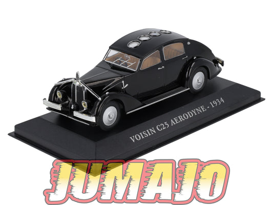 AUT23 Voiture 1/43 IXO altaya Voitures d'autrefois : VOISIN C25 Aérodyne 1934