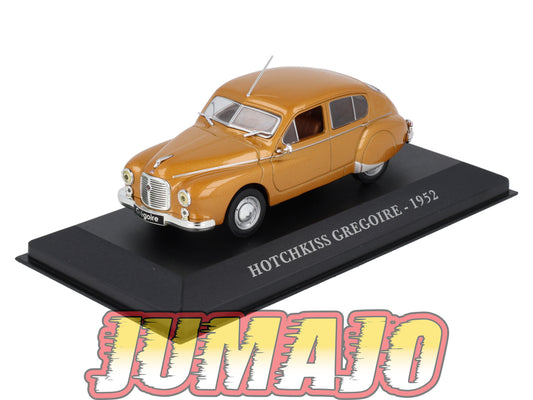 AUT24 Voiture 1/43 IXO altaya Voitures d'autrefois HOTCHKISS Gregoire 1952