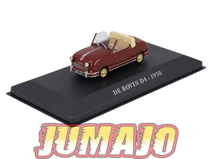 AUT2 Voiture 1/43 IXO altaya Voitures d'autrefois De Rovin D4 1950