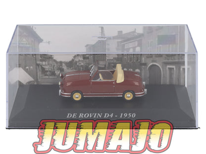 AUT2 Voiture 1/43 IXO altaya Voitures d'autrefois De Rovin D4 1950