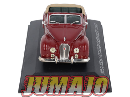AUT3 1/43 IXO altaya Voitures d'autrefois : HOTCHKISS Anthéor cabriolet 1953