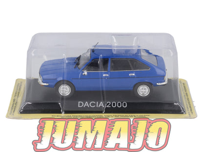 BAL11 Voiture 1/43 IXO DeAgostini Balkans : DACIA 2000 ( Renault 20 )
