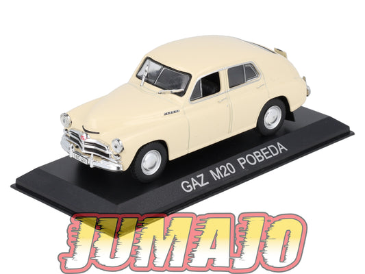 BAL14 Voiture 1/43 IXO DeAgostini Balkans : GAZ M 20 Pobeda