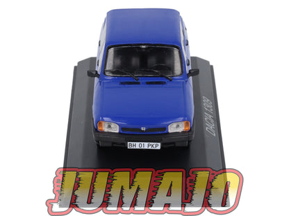 BAL24 Voiture 1/43 IXO DeAgostini Balkans : DACIA 1309 pick-up double cabine RENAULT 12