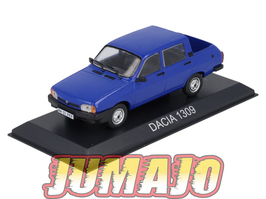 BAL24 Voiture 1/43 IXO DeAgostini Balkans : DACIA 1309 pick-up double cabine RENAULT 12