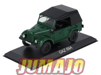 BAL30 Voiture 1/43 IXO DeAgostini Balkans : GAZ 69 A 4X4