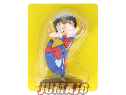 BB225 figurine Betty boop PVC Hachette 12cm environ Dance Danse : Barahta Natyam