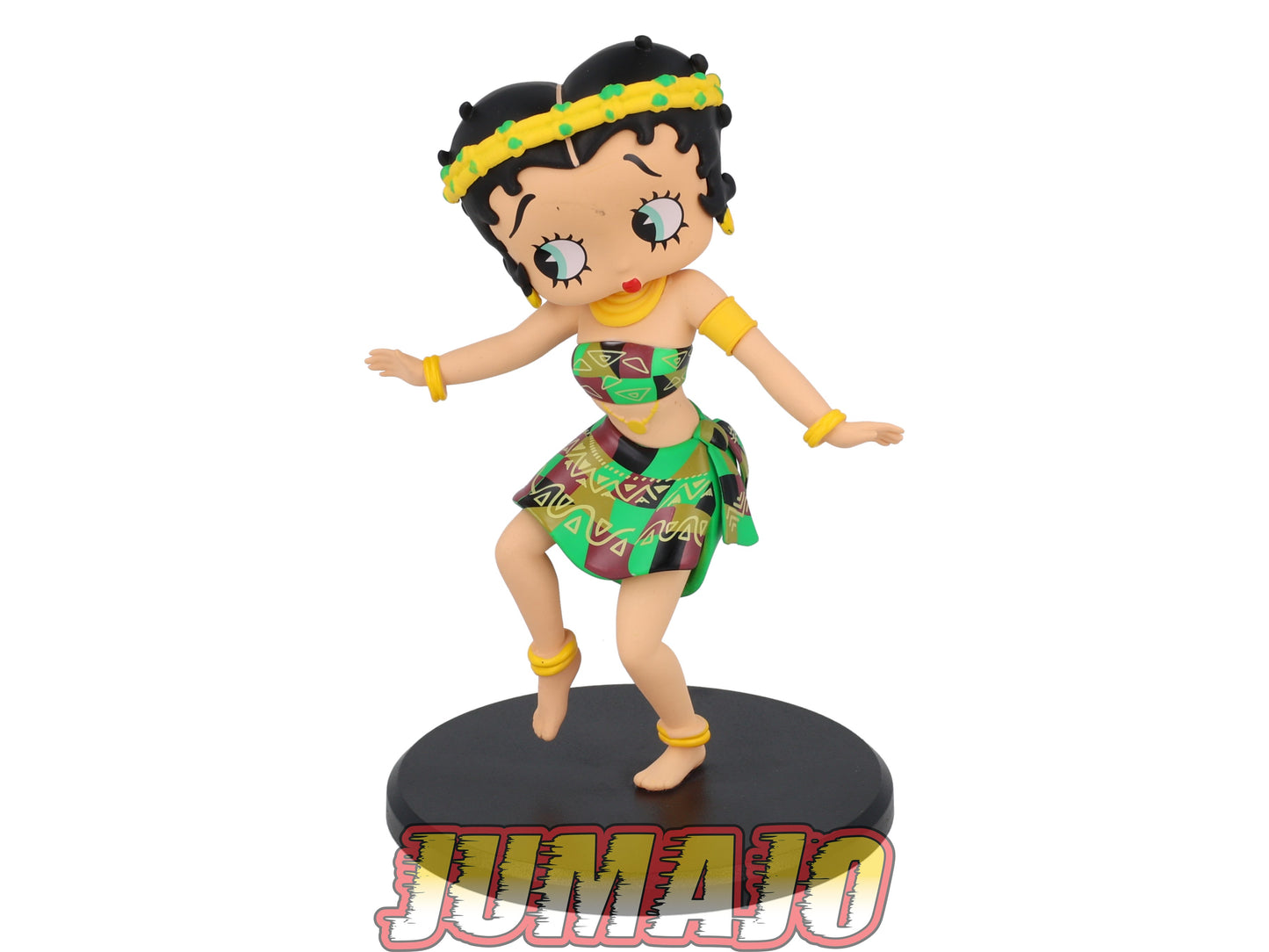 BB230 figurine Betty boop PVC Hachette 12cm environ Dance Danse : Traditionelle zoulou