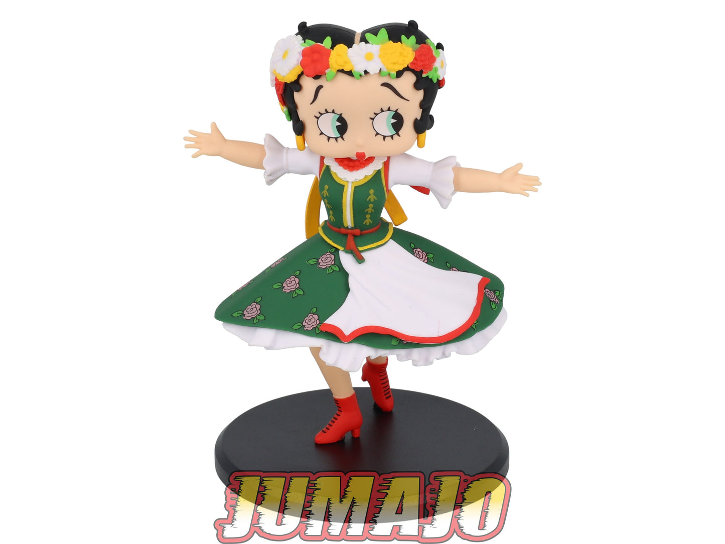 BB255 figurine Betty boop PVC Hachette 12cm environ Dance Danse : Mazurka