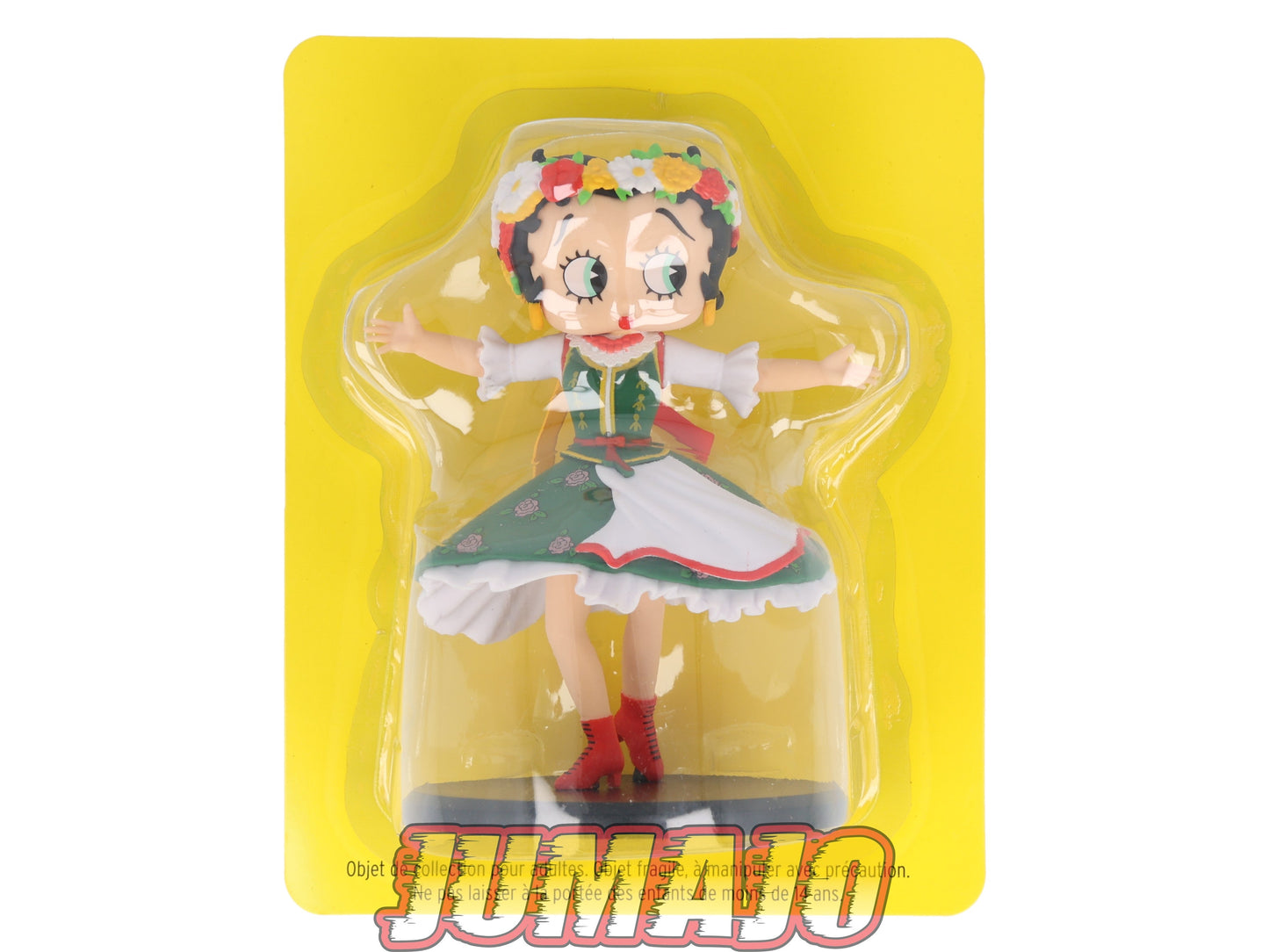 BB255 figurine Betty boop PVC Hachette 12cm environ Dance Danse : Mazurka
