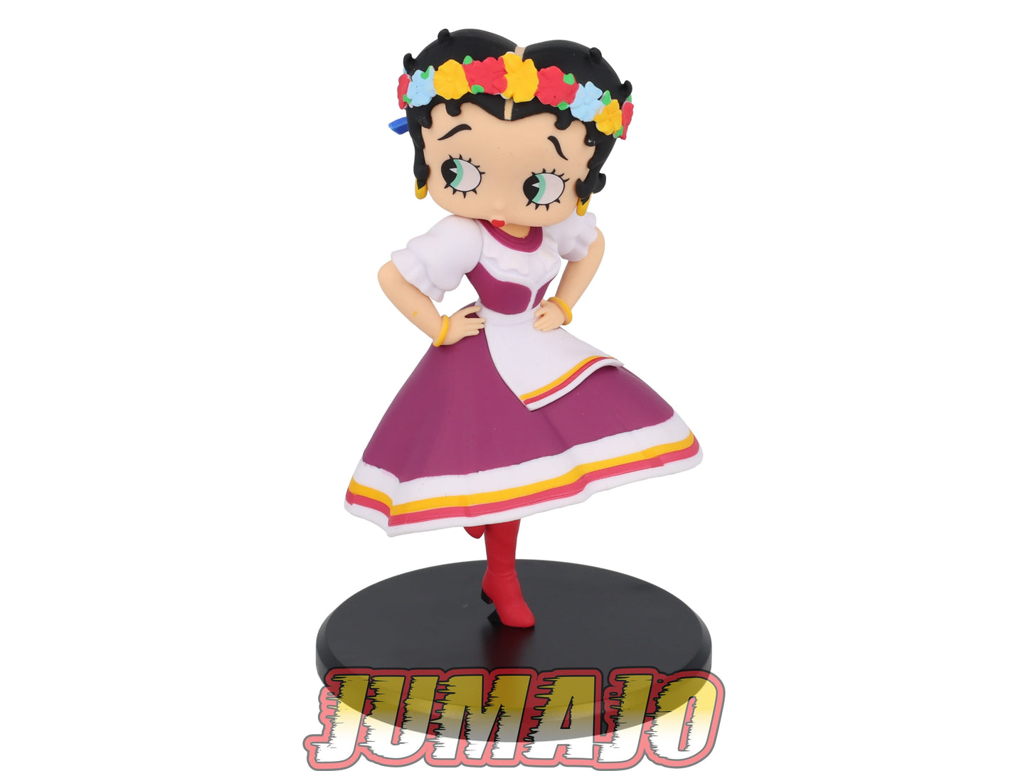 BB259 figurine Betty boop PVC Hachette 12cm environ Dance Danse : Polka