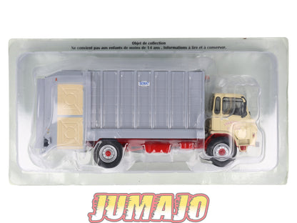 BER41 CAMIONS 1/43 Hachettes IXO BERLIET GC 190 POUBELLE SEMAT