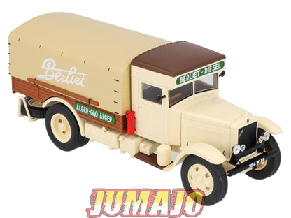 BER47 CAMIONS 1/43 Hachettes IXO BERLIET GVL 28 Diesel ALGER-GAO-ALGER