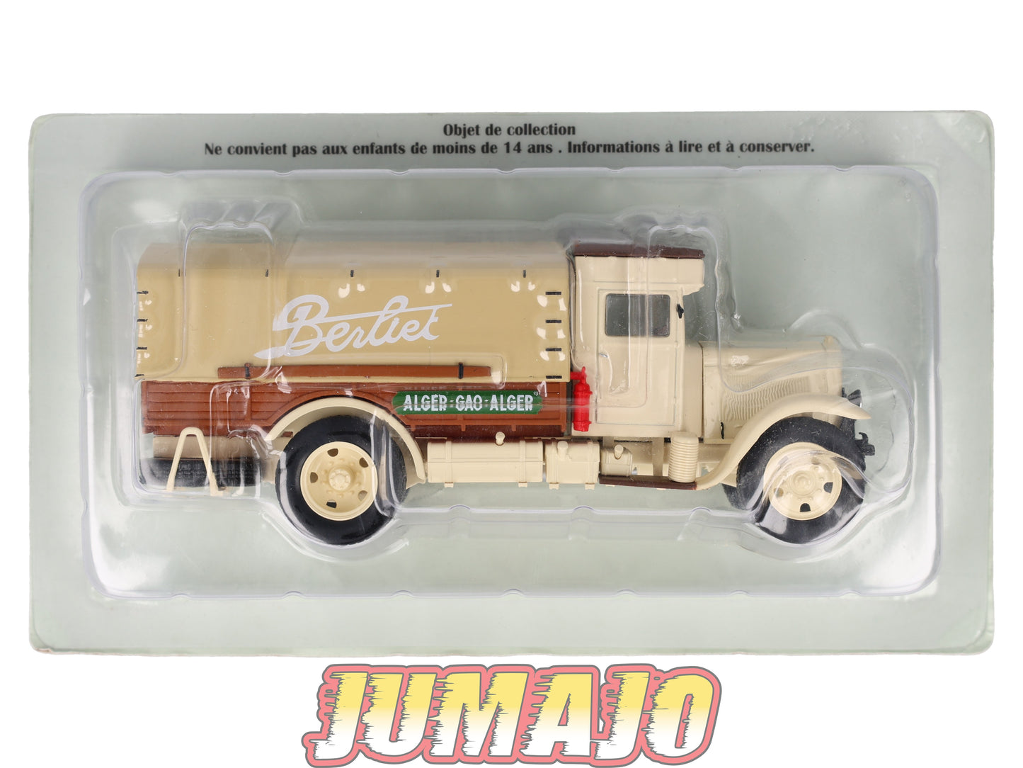 BER47 CAMIONS 1/43 Hachettes IXO BERLIET GVL 28 Diesel ALGER-GAO-ALGER