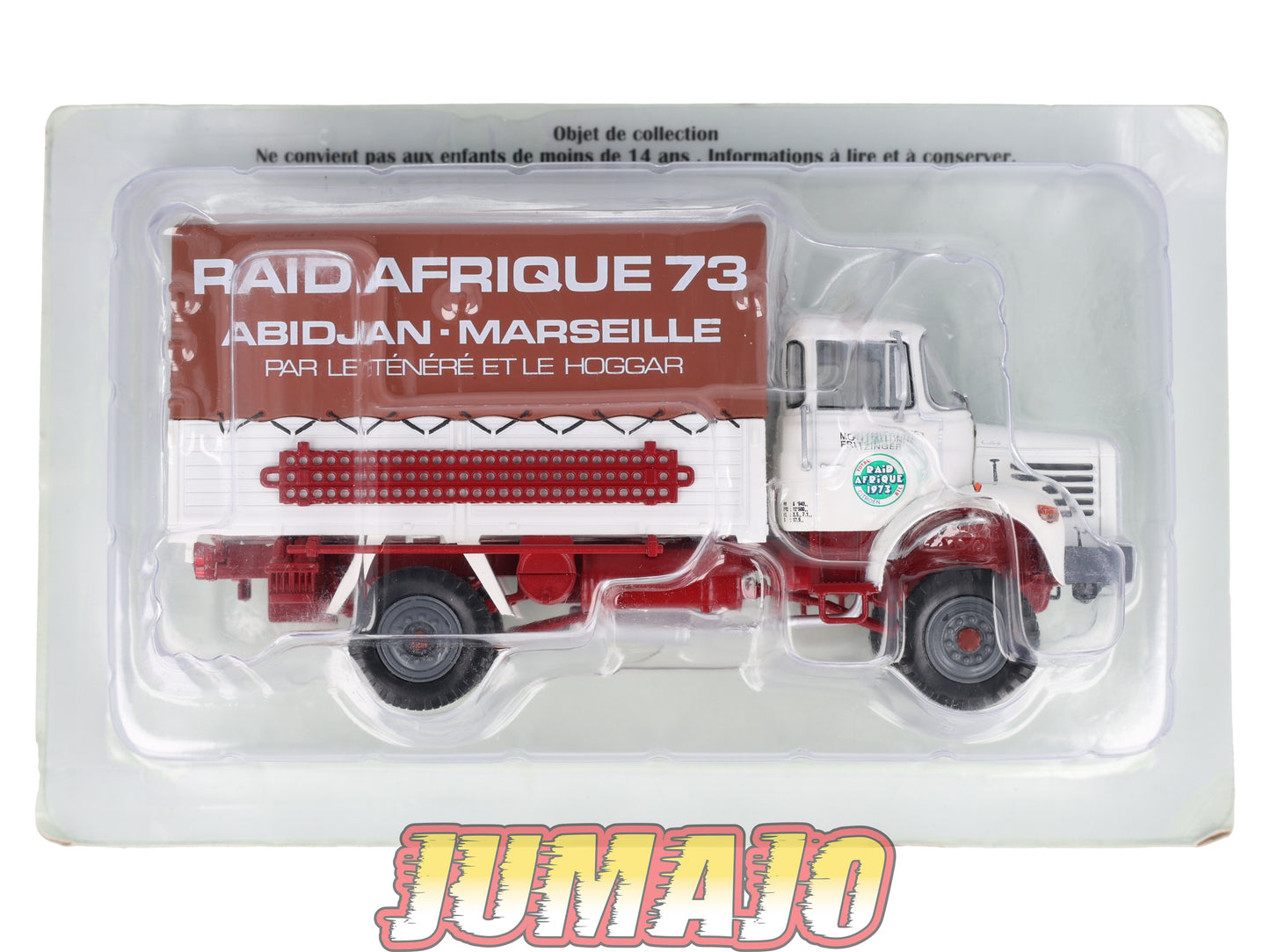 BER48 CAMIONS 1/43 Hachettes IXO BERLIET L64 8R 4x4 Cabine M3 Raid Afrique