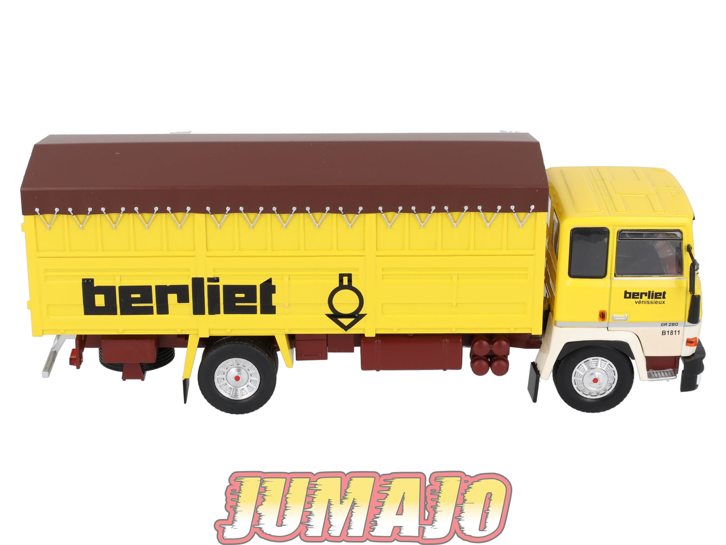 BER51 CAMIONS 1/43 Hachettes IXO BERLIET GR 280 Véhicule de servitude usine