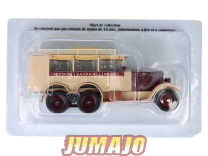 BER56 CAMIONS 1/43 Hachettes IXO BERLIET VPD 6x4 Mission Sahara Niger