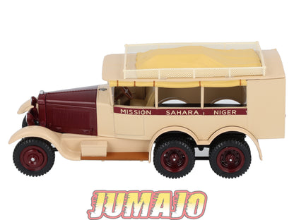 BER56 CAMIONS 1/43 Hachettes IXO BERLIET VPD 6x4 Mission Sahara Niger