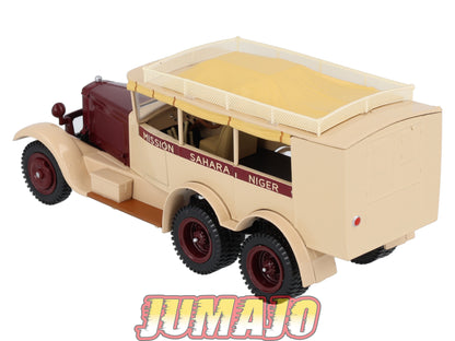 BER56 CAMIONS 1/43 Hachettes IXO BERLIET VPD 6x4 Mission Sahara Niger