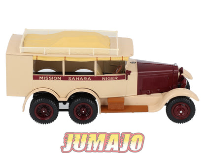 BER56 CAMIONS 1/43 Hachettes IXO BERLIET VPD 6x4 Mission Sahara Niger