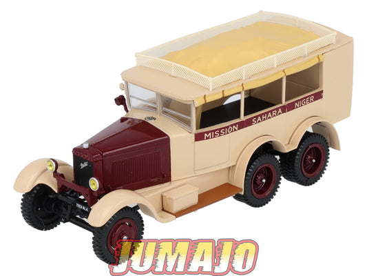 BER56 CAMIONS 1/43 Hachettes IXO BERLIET VPD 6x4 Mission Sahara Niger