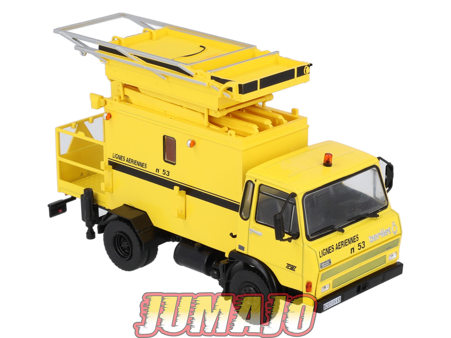 BER57 CAMIONS 1/43 Hachettes IXO BERLIET 620 KB Surveillance de lignes