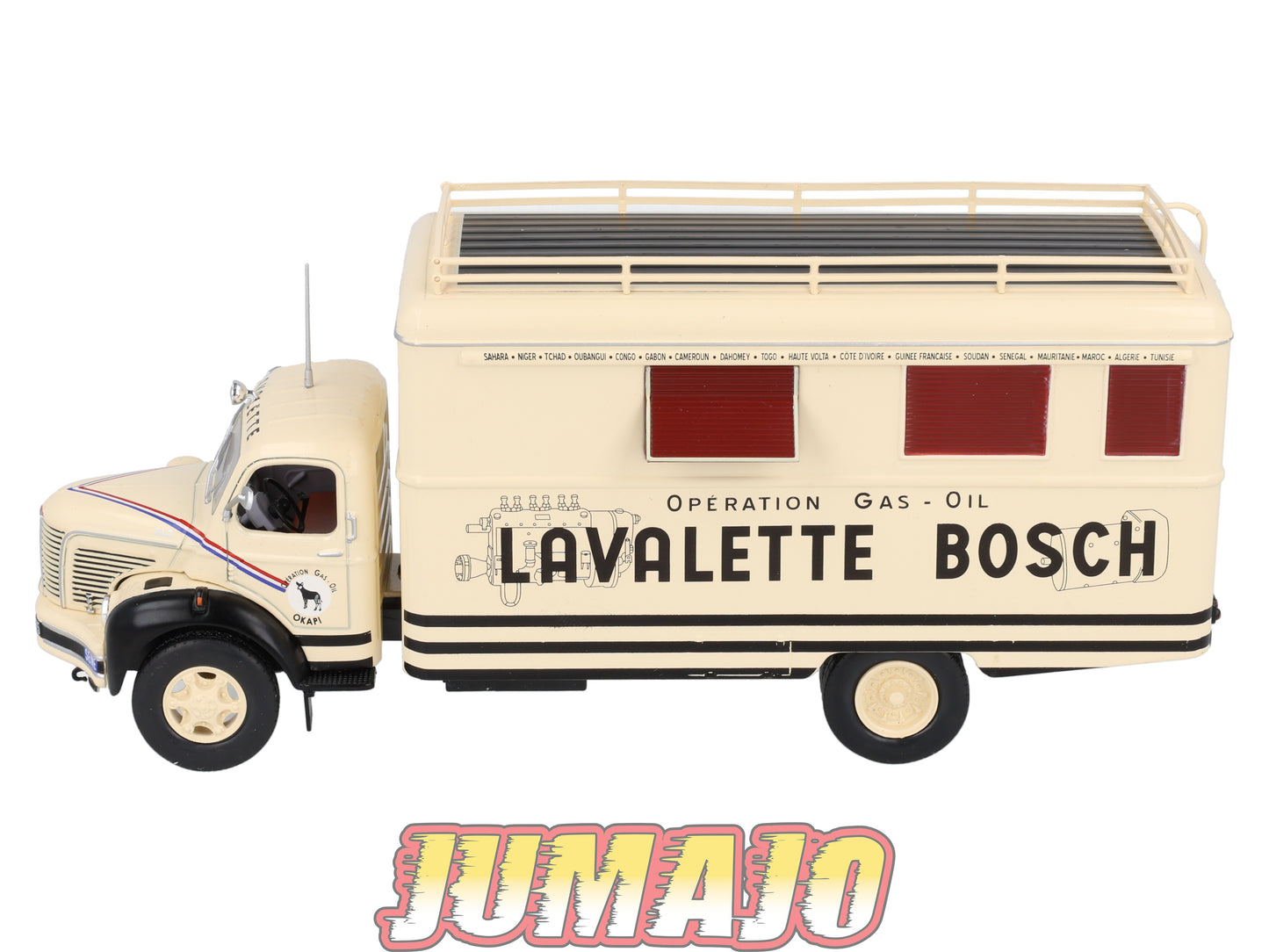 BER62 CAMIONS 1/43 Hachettes IXO BERLIET GLC6 2e version "Opération Gas-oil"