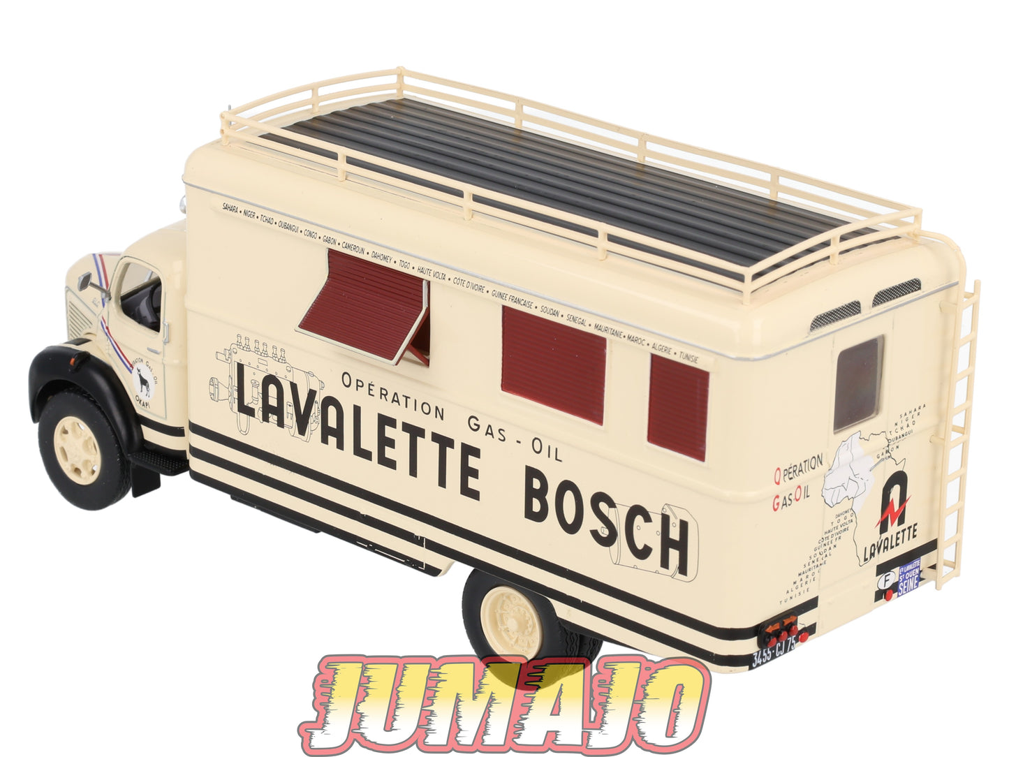 BER62 CAMIONS 1/43 Hachettes IXO BERLIET GLC6 2e version "Opération Gas-oil"