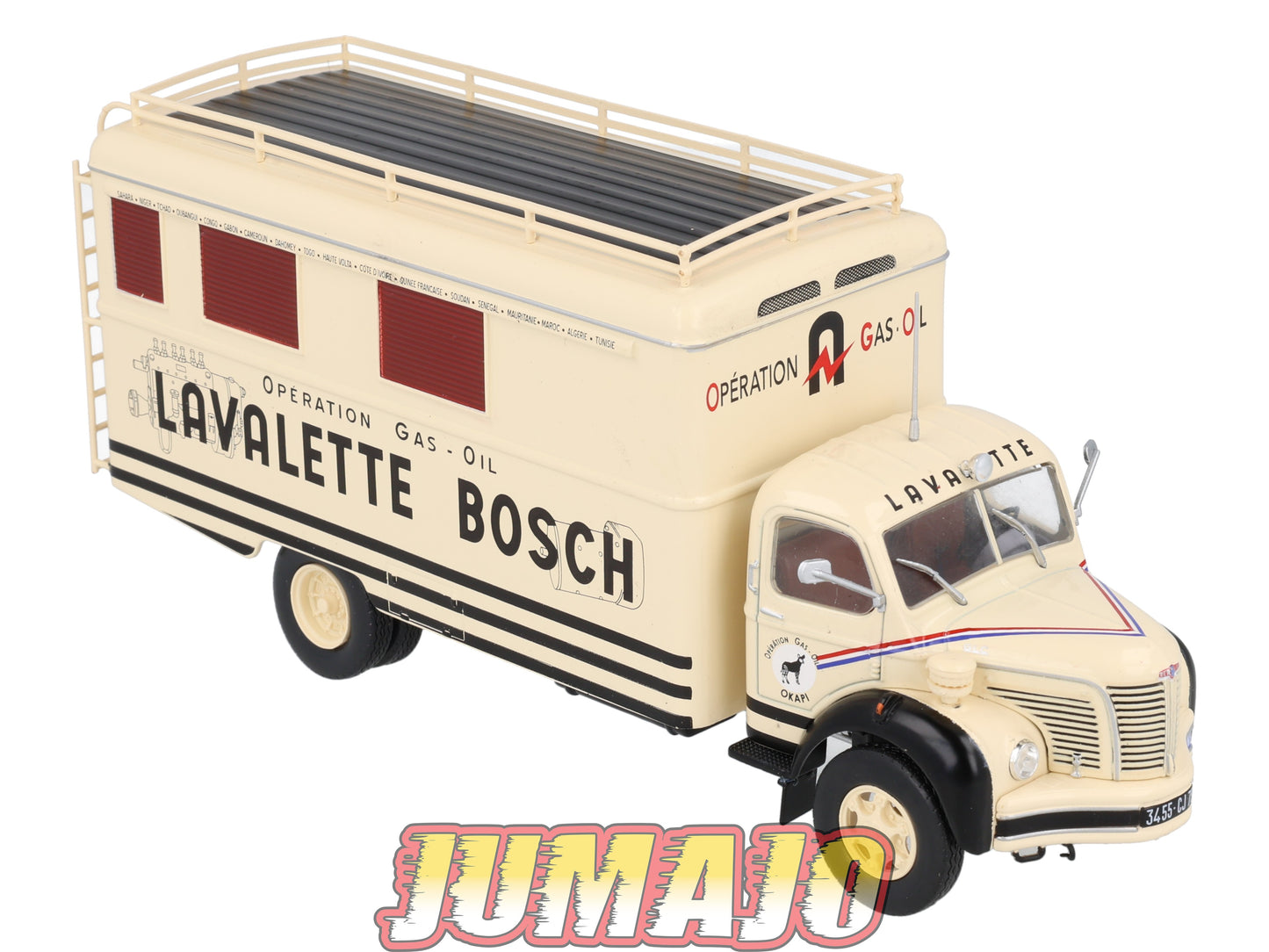 BER62 CAMIONS 1/43 Hachettes IXO BERLIET GLC6 2e version "Opération Gas-oil"