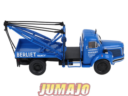 BER67 CAMIONS 1/43 Hachettes IXO BERLIET GLM 10A Depanneuse