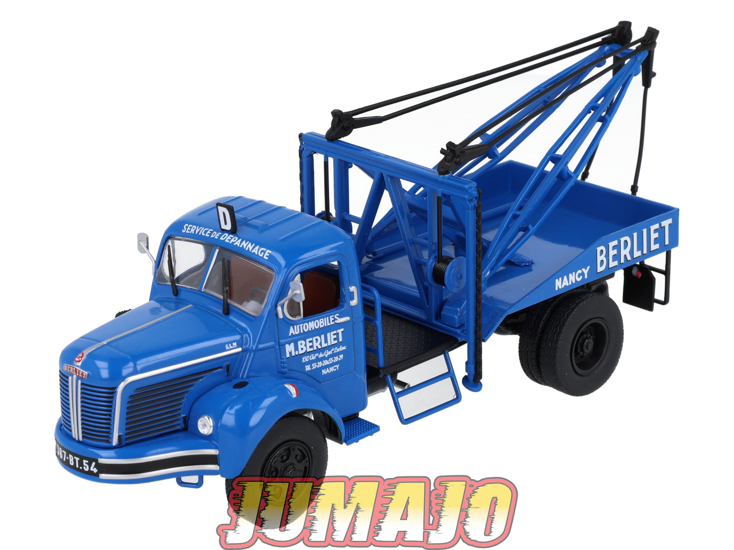 BER67 CAMIONS 1/43 Hachettes IXO BERLIET GLM 10A Depanneuse