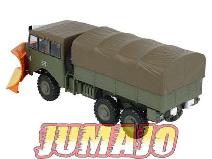 BER69 CAMIONS 1/43 Hachettes IXO BERLIET GBU 15 militaire Chasse-neige