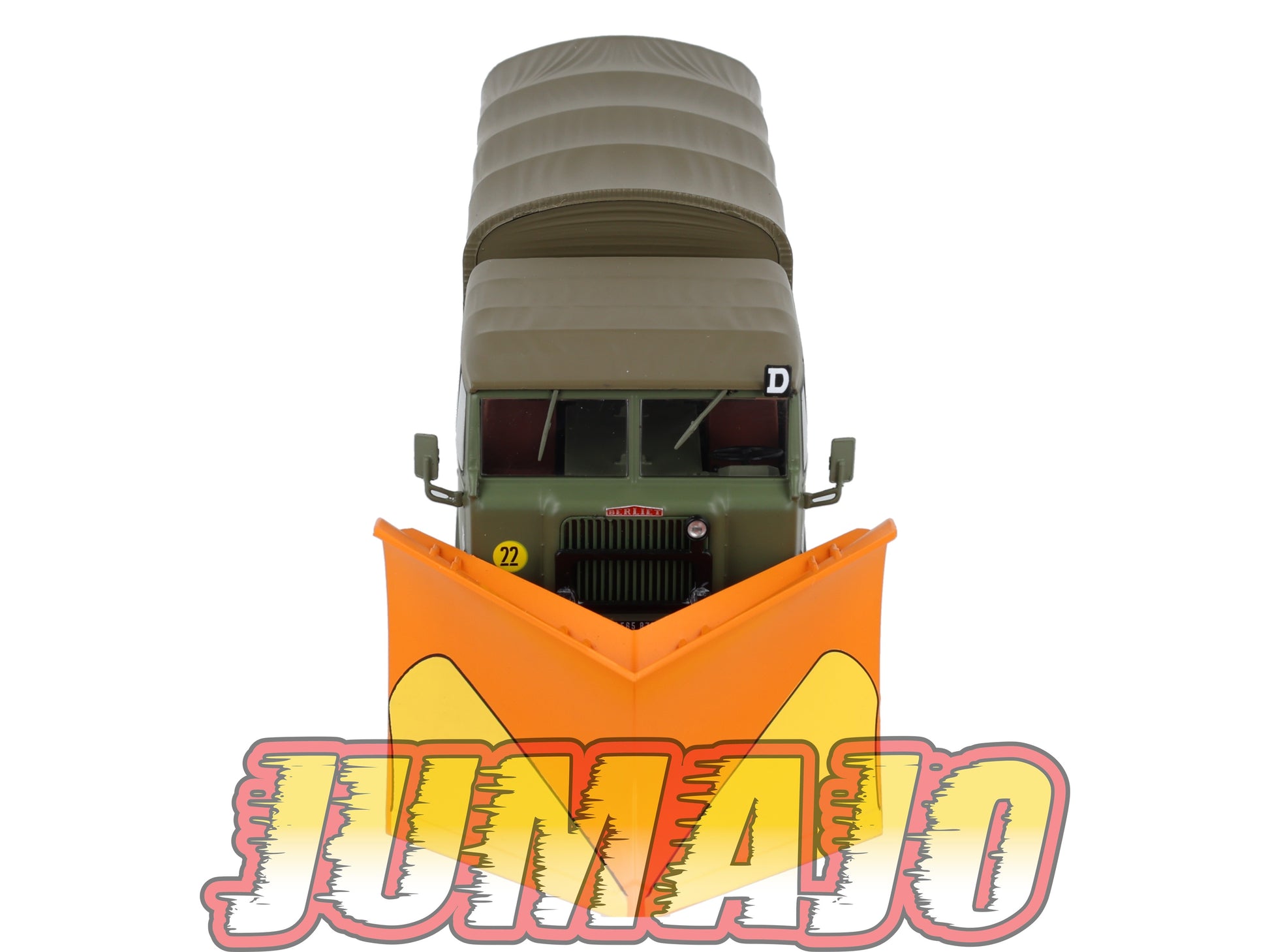BER10 CAMIONS 1/43 Hachette IXO BERLIET L 646 M3 4x4 Chasse neige BER10 CAMIONS 1/43 Hachette IXO BERLIET L 646 M3 4x4 Chasse neige