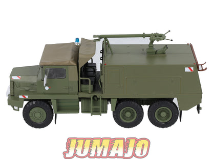 BER76 CAMIONS 1/43 Hachettes IXO BERLIET GBC 8KT Militaire Incendie aeroport