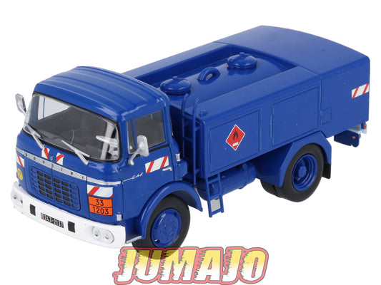 BER77 CAMIONS 1/43 Hachettes IXO BERLIET GAK 5R Avitailleur Gendarmerie