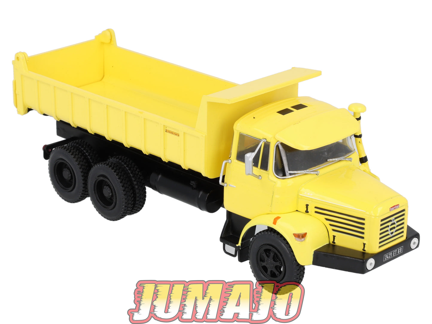 BER80 CAMIONS 1/43 Hachettes IXO BERLIET GBH12 6x4 Benne