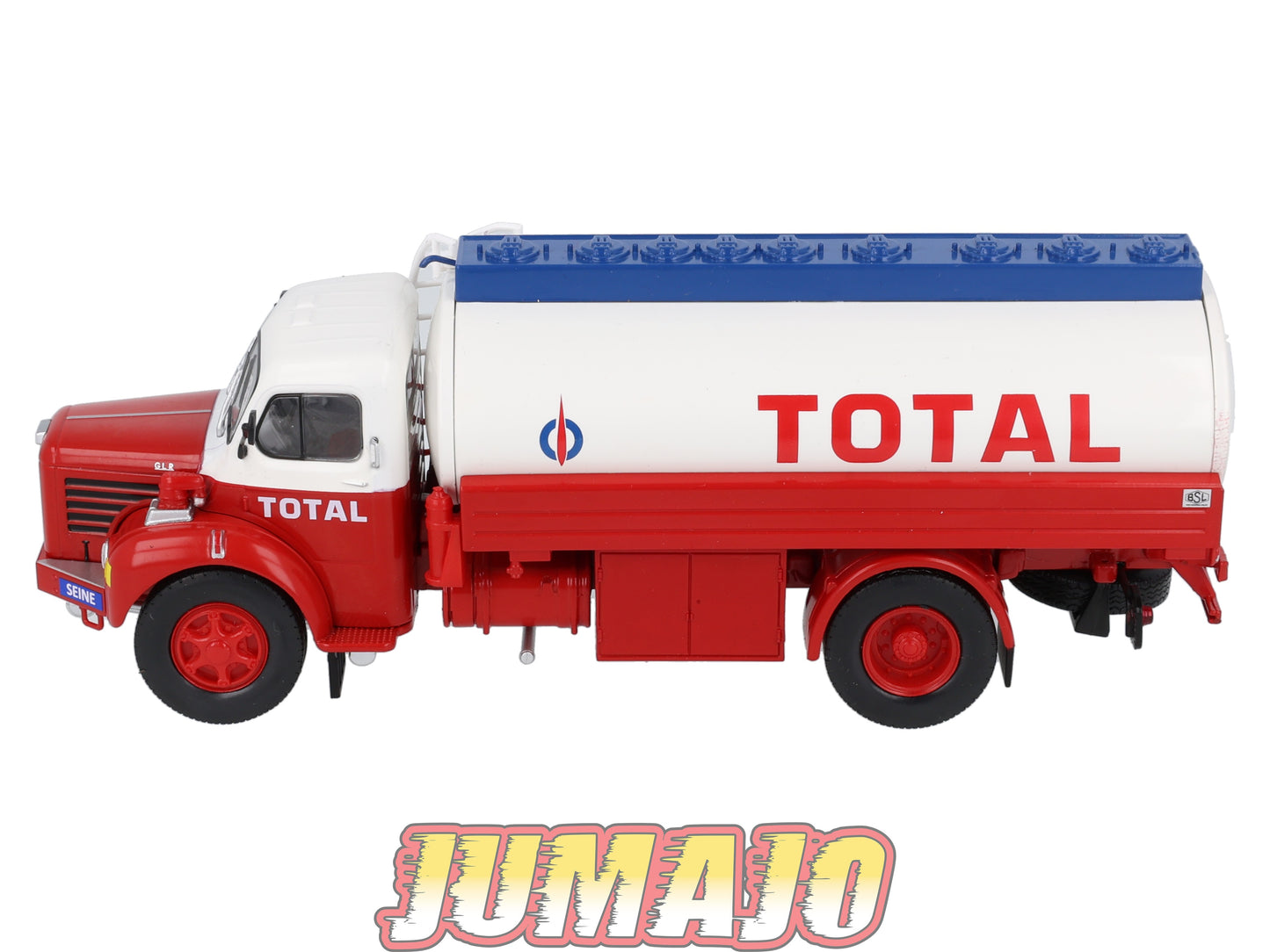 BER81 CAMIONS 1/43 Hachettes IXO BERLIET GLR 8M2 Citerne Total