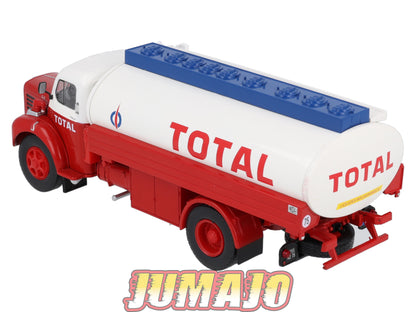 BER81 CAMIONS 1/43 Hachettes IXO BERLIET GLR 8M2 Citerne Total