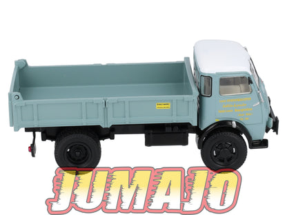 BER85 CAMIONS 1/43 Hachettes IXO BERLIET GLB 19 4x4 benne