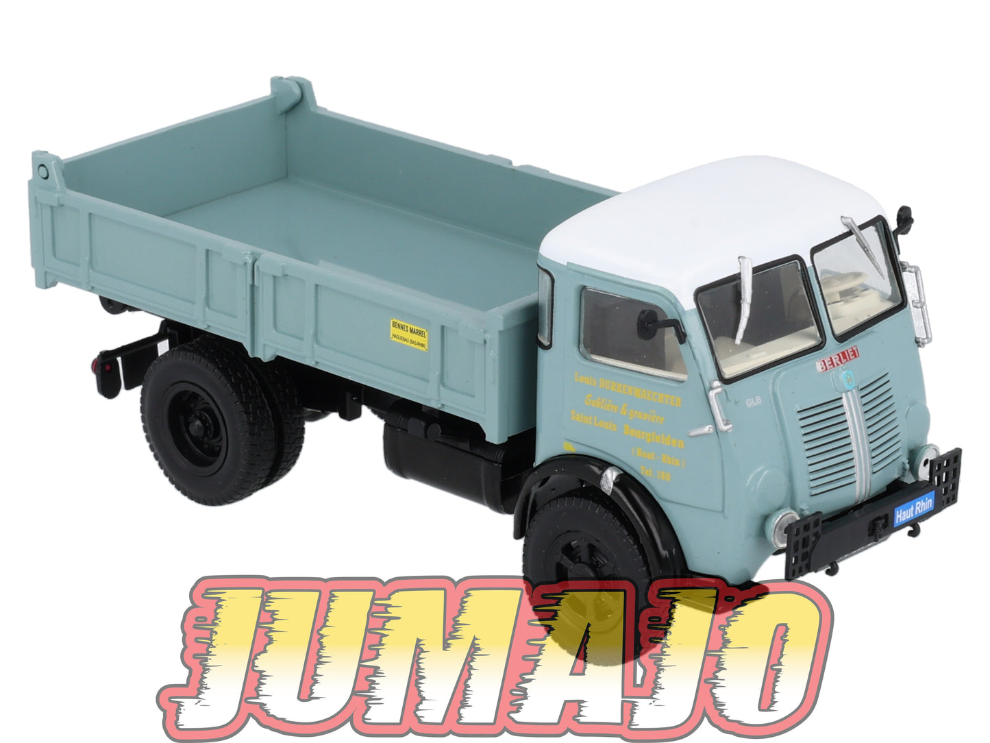 BER85 CAMIONS 1/43 Hachettes IXO BERLIET GLB 19 4x4 benne