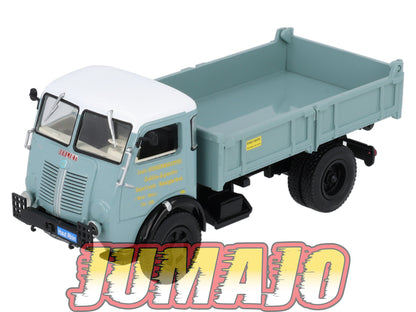 BER85 CAMIONS 1/43 Hachettes IXO BERLIET GLB 19 4x4 benne